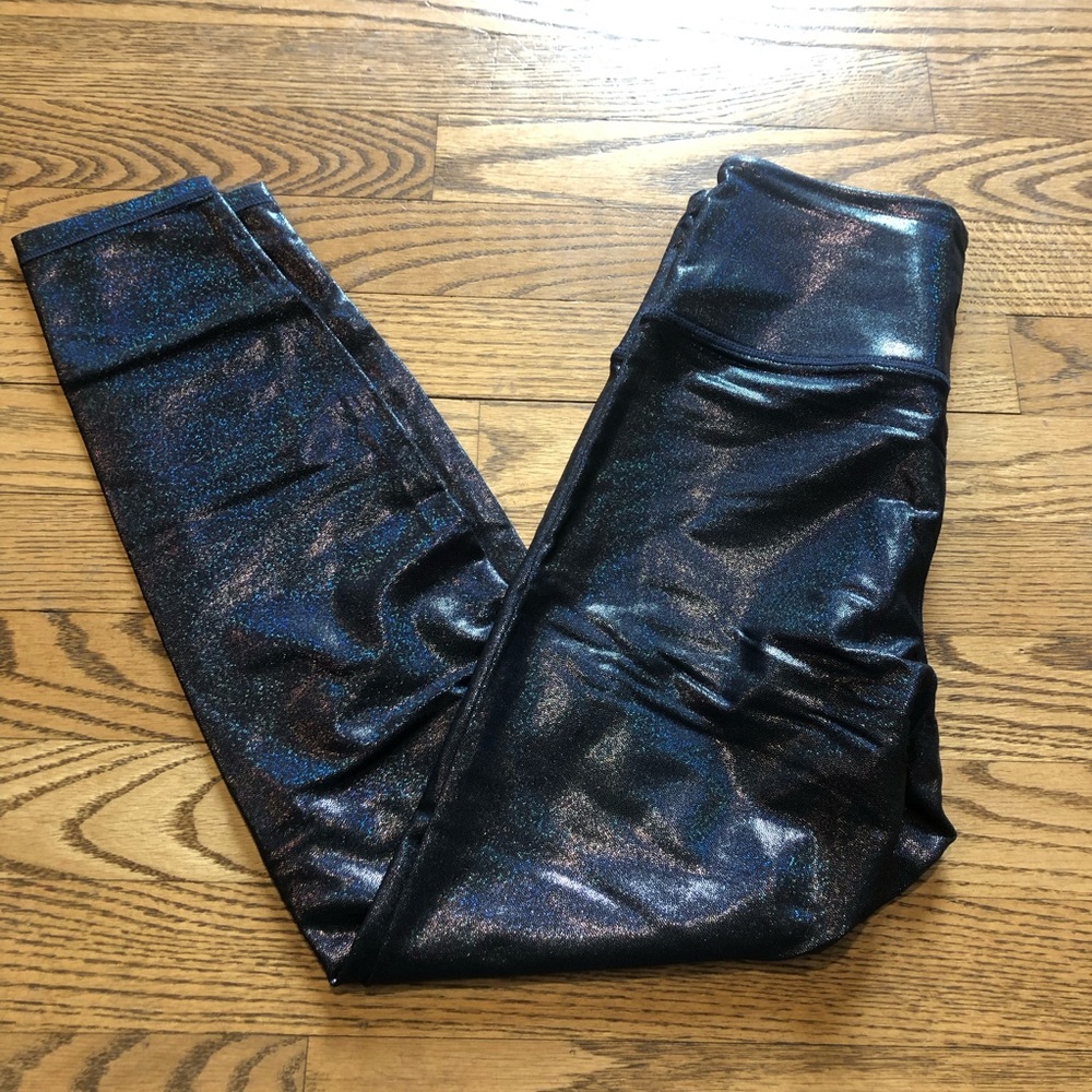 Zyia Light N Tight Legging Metallic Rainbow